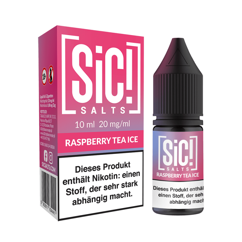 Liquid Raspberry Tea Ice - SIC Nikotinsalz 20mg
