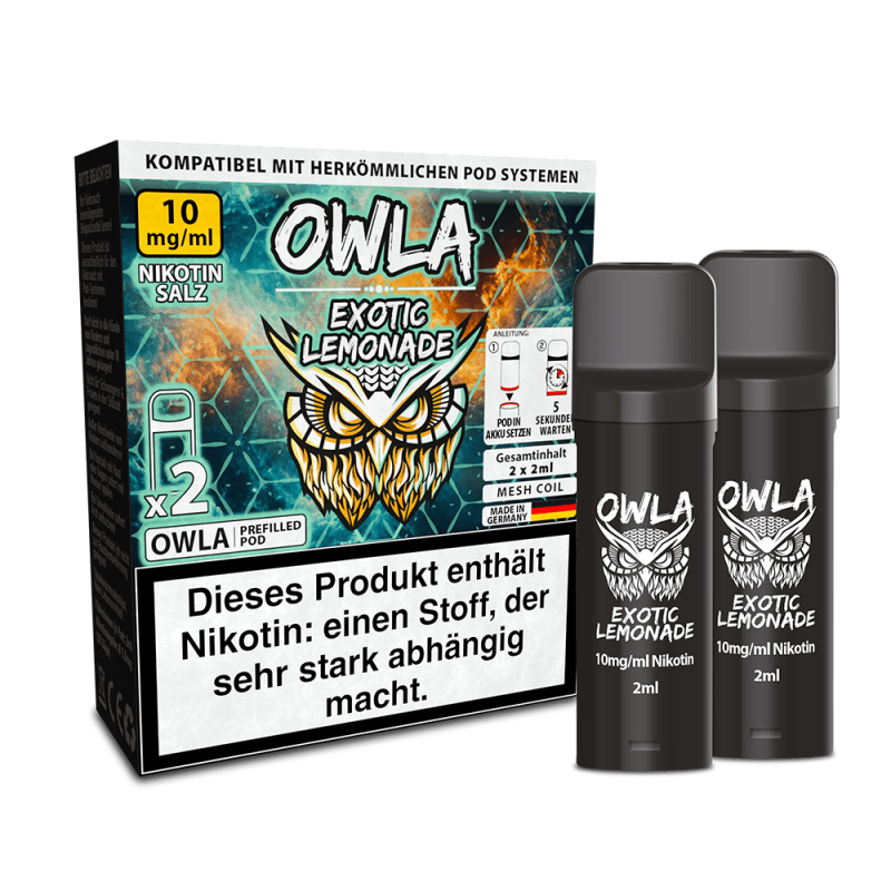 OWLA Pod - Exotic Lemonade - 10mg Nikotinsalz