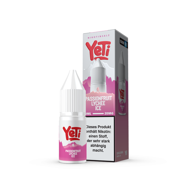 Liquid Passionfruit Lychee Ice - Yeti Summit Nikotinsalz