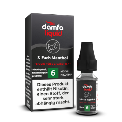 damfaliquid 3 Fach Menthol V2 10ml 