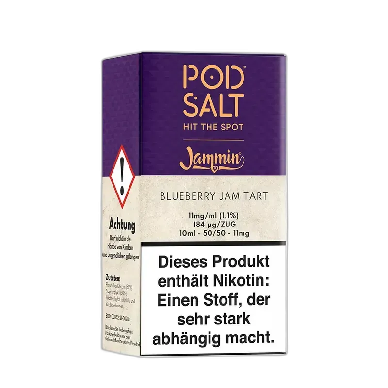 Liquid Blueberry Jam Tart - Pod Salt Fusion Nikotinsalz 11mg