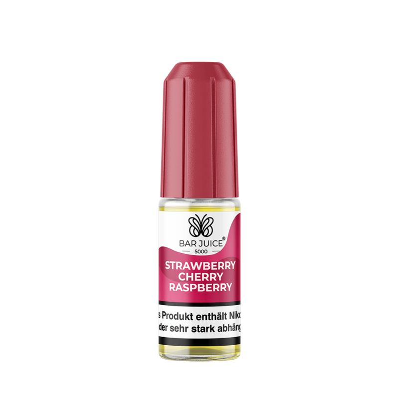 Bar Juice 5000 Nikotinsalz - Strawberry Cherry Raspberry - Liquid 10mg 10ml