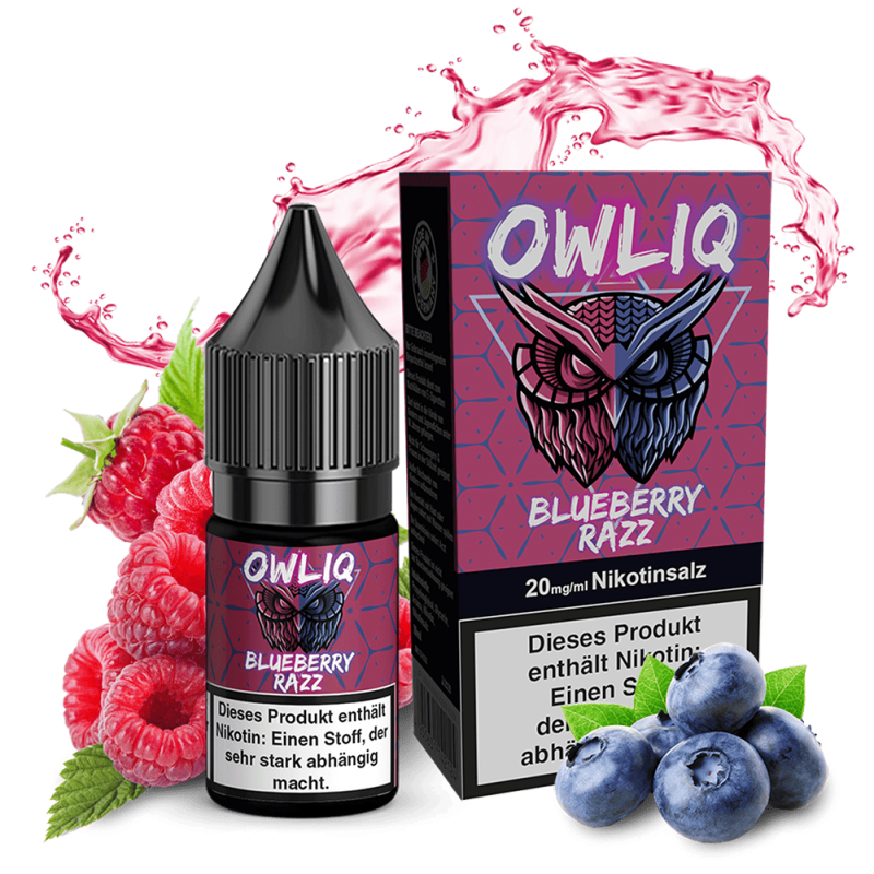 Liquid Blue Razz - OWLIQ Nikotinsalz 20mg