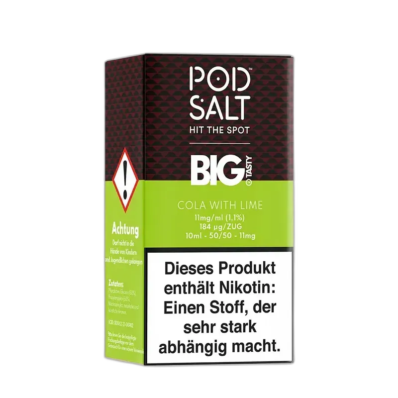 Liquid Cola with Lime - Pod Salt Fusion Nikotinsalz 11mg