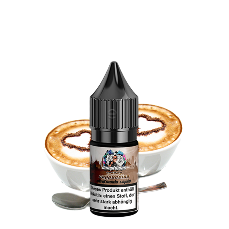 Liquid Creamy Cappuccino - Dampfdidas Nikotinsalz