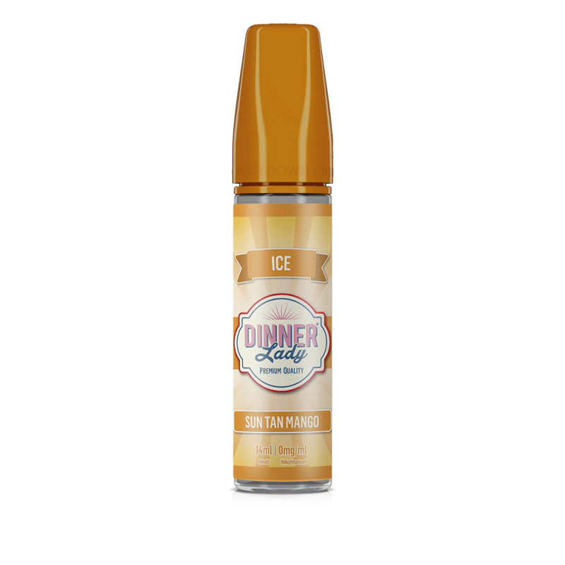 Dinner Lady Aroma Longfill - Sun Tan Mango - 14ml in 60ml Flasche  C