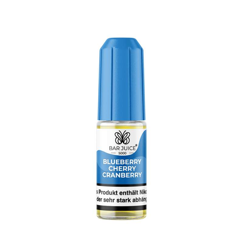 Bar Juice 5000 Nikotinsalz - Blueberry Cherry Cranberry - Liquid 10mg 10ml