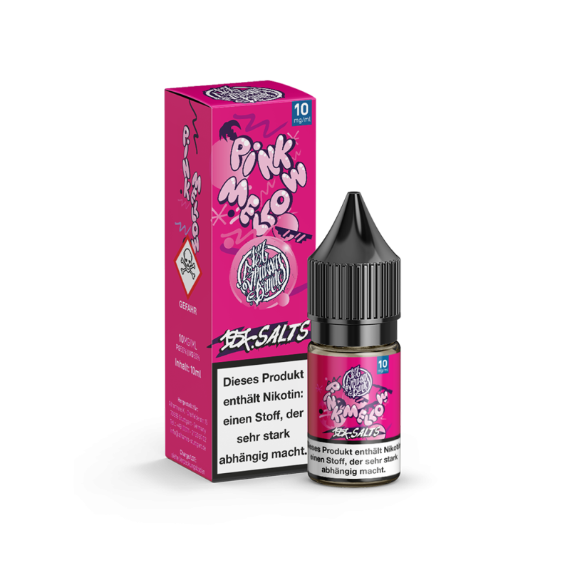 187 Strassenbande Nikotinsalz - Pink Mellow - 10ml Liquid 10mg  C