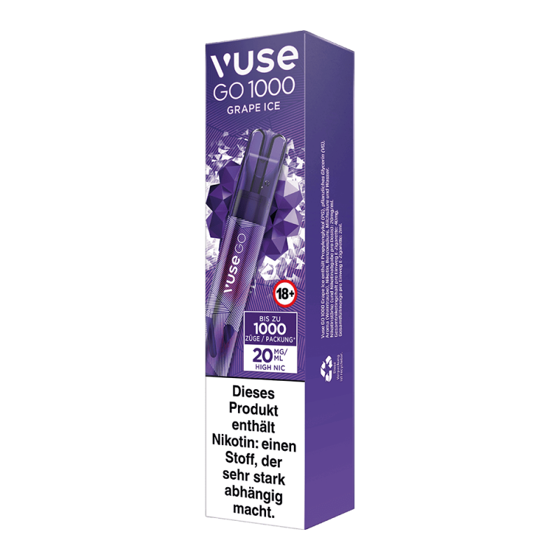 Vuse GO 1000 Grape Ice 20mg