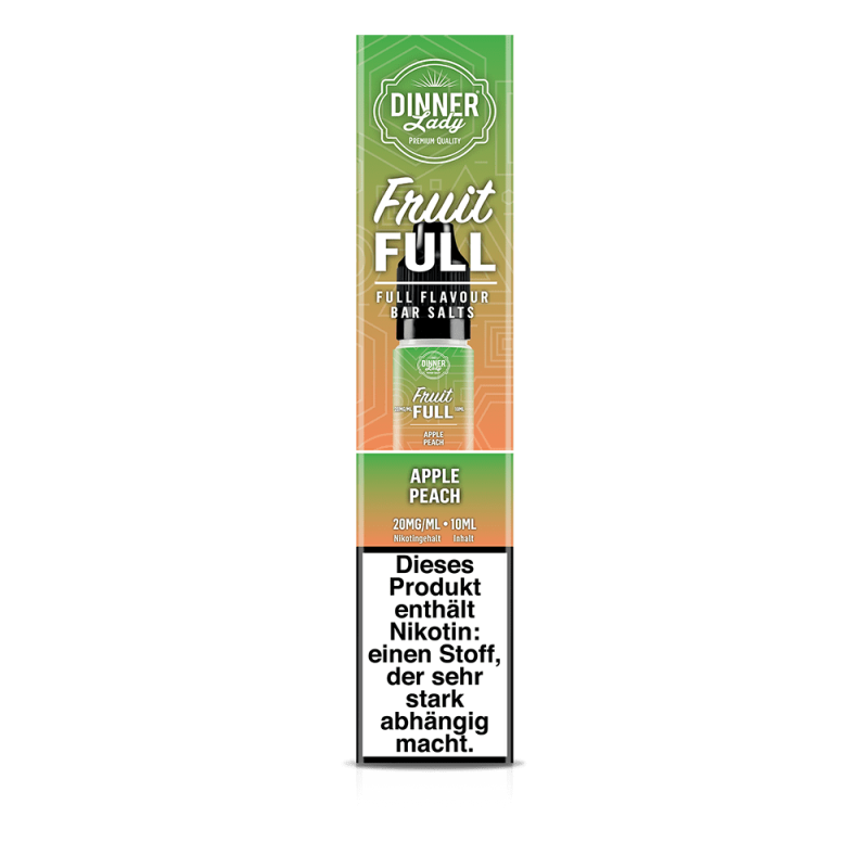 Liquid Apple Peach - Dinner Lady Fruit Full Nikotinsalz 20mg