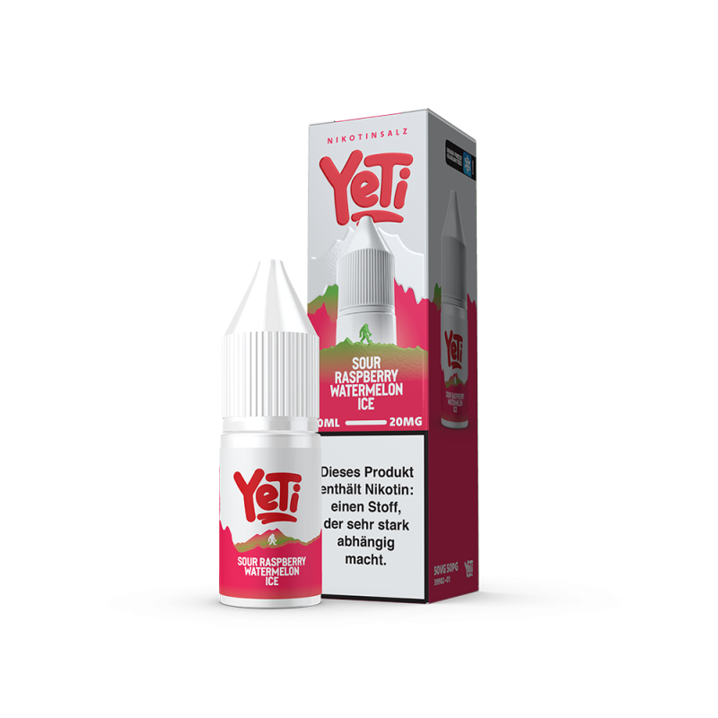 Liquid Sour Raspberry Watermelon Ice - Yeti Summit Nikotinsalz
