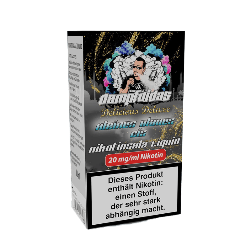 Dampfdidas Nikotinsalz Kleines Blaues Eis 10ml 20mg