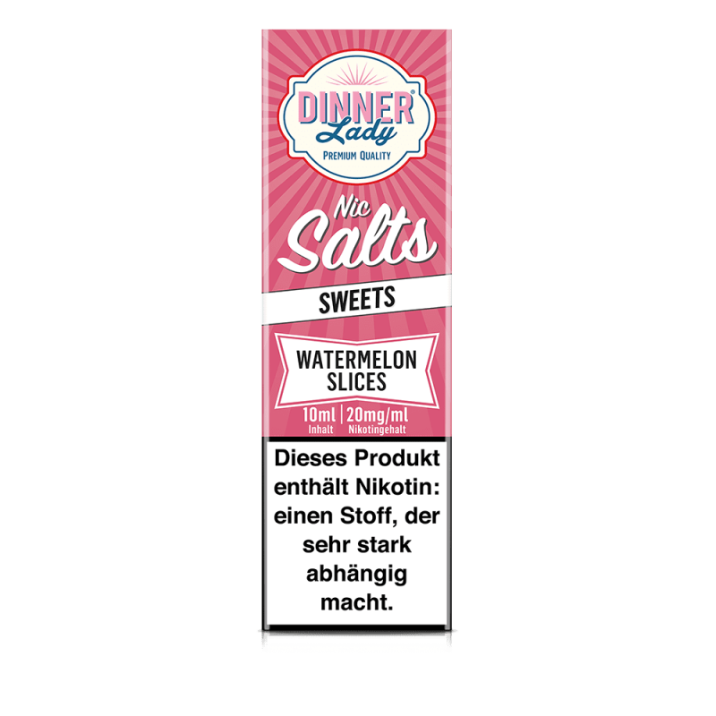 Liquid Watermelon Slices - Dinner Lady Nikotinsalz 20mg