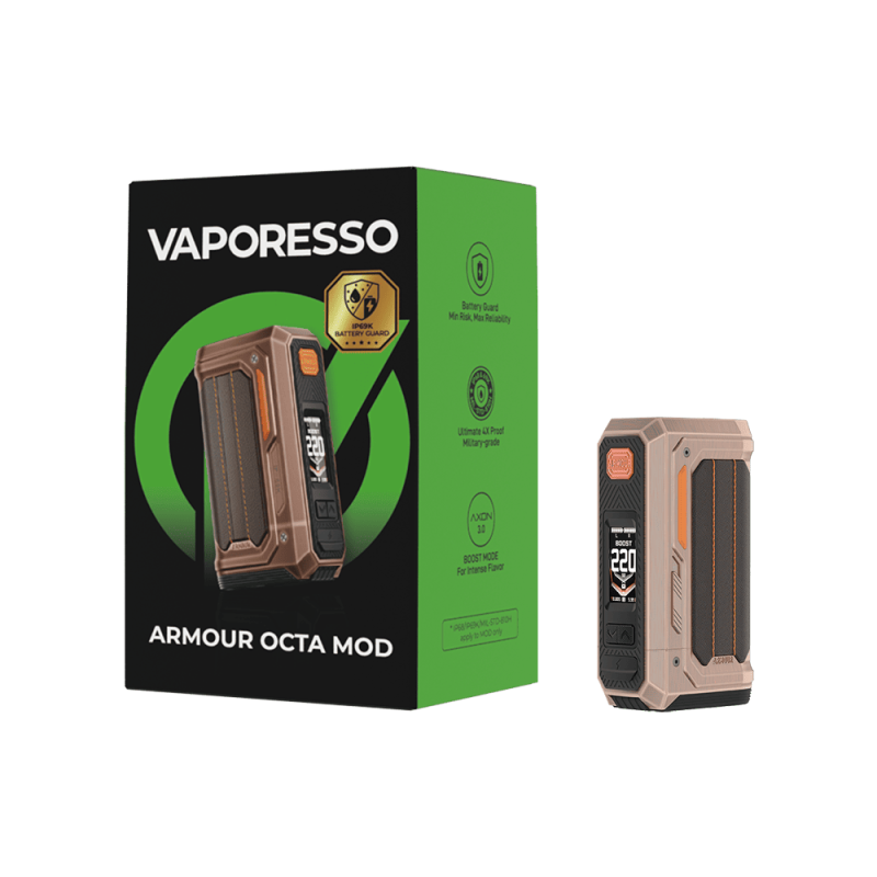 Vaporesso Armour Octa Mod Rust Bronze