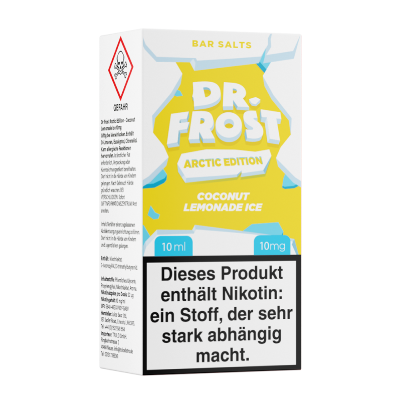Liquid Coconut Lemonade Ice - Dr. Frost Nikotinsalz