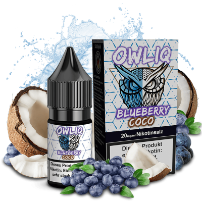 Liquid Blueberry Coco - OWLIQ Nikotinsalz