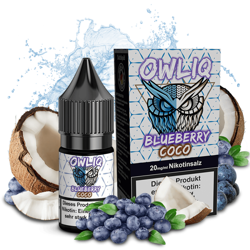 Liquid Blueberry Coco - OWLIQ Nikotinsalz