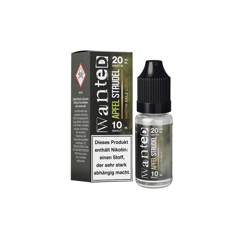 Liquid Apfelstrudel - Wanted Overdosed Nikotinsalz 20mg