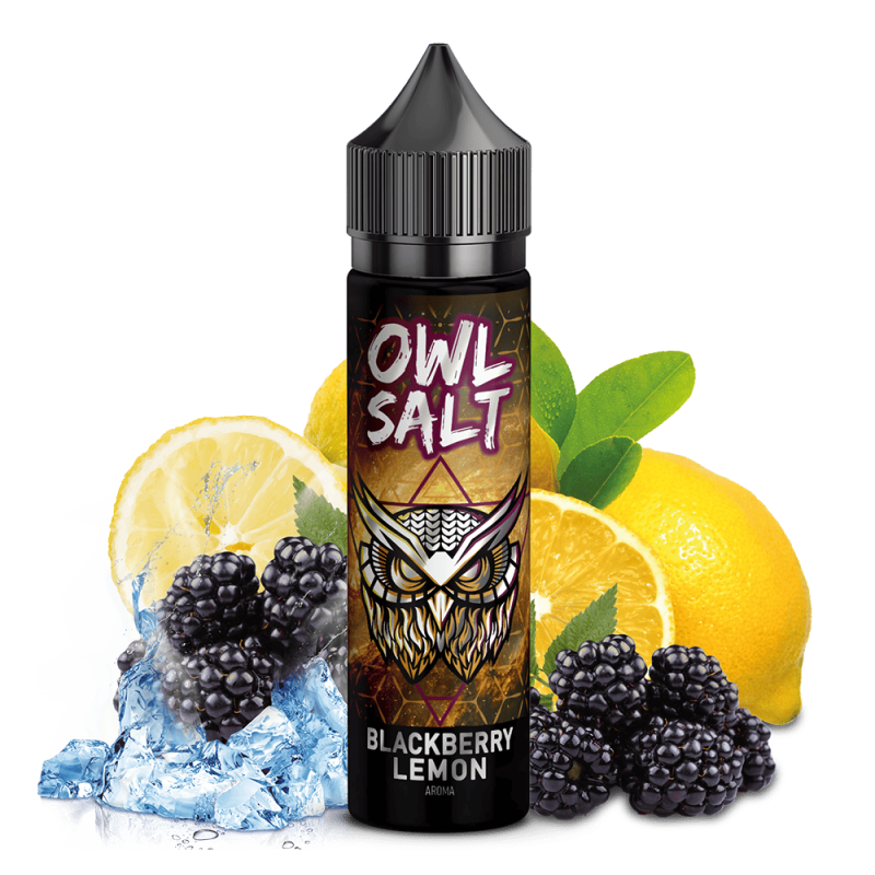 OWL Salt Aroma Longfill - Blackberry Lemon - 10ml in 60ml Flasche  C