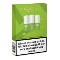3x NEXIONE Salt Pod - Green Tobacco - 20mg Nikotinsalz 1.2ml 