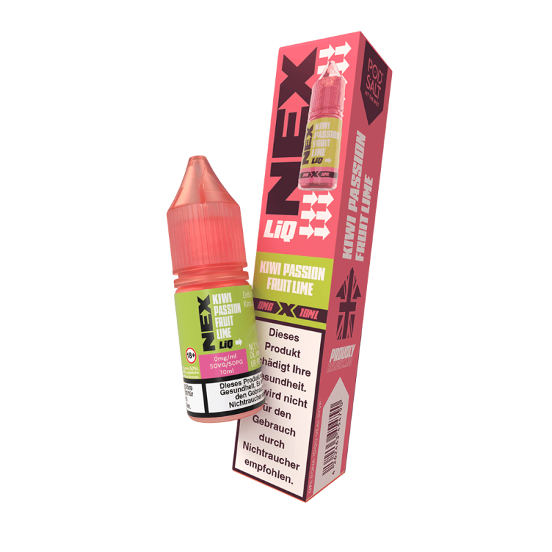 Liquid Kiwi Passionfruit Lime - Nex Liq Nikotinsalz 0mg