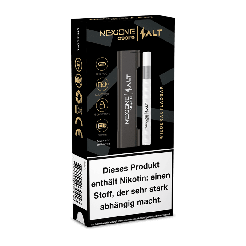 Aspire NEXIONE Salt Gerät Charcoal