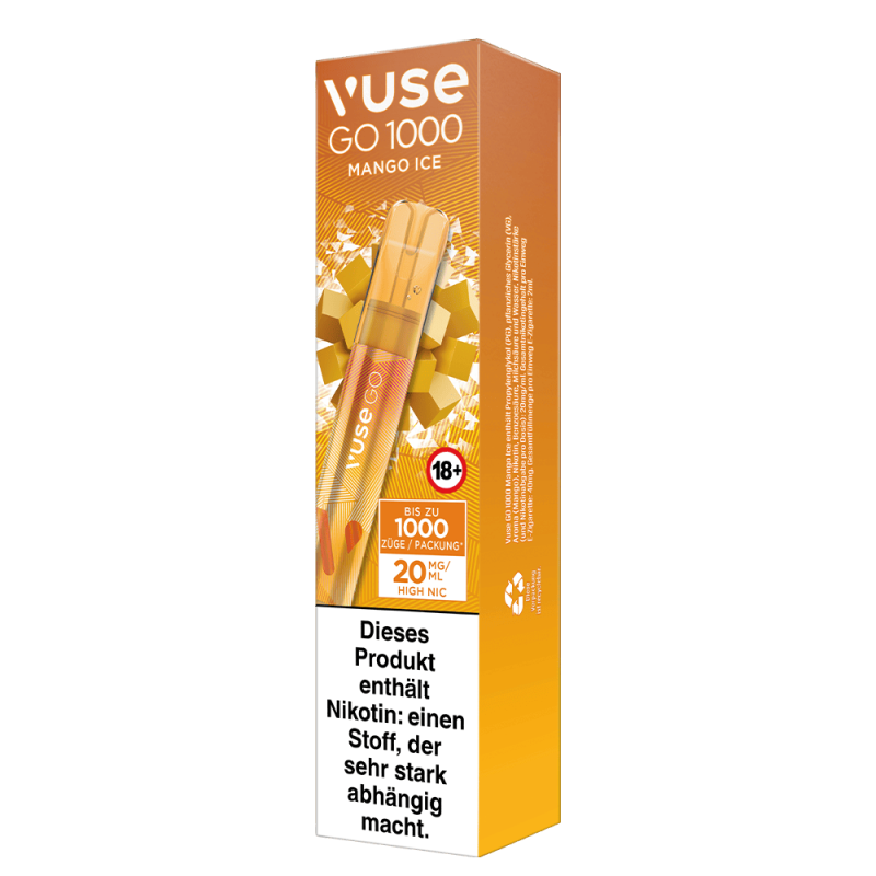 Vuse GO 1000 Mango Ice 20mg