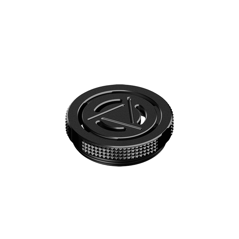 BD Vape Rayden 100 Mod Bottom Cap Black (Knurl)