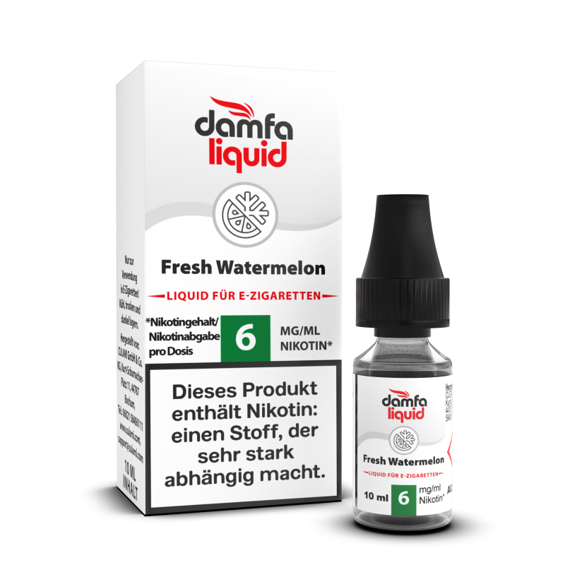 damfaliquid Liquid - Fresh Watermelon - 6mg