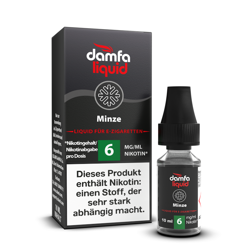 damfaliquid Minze V2 6mg 10ml
