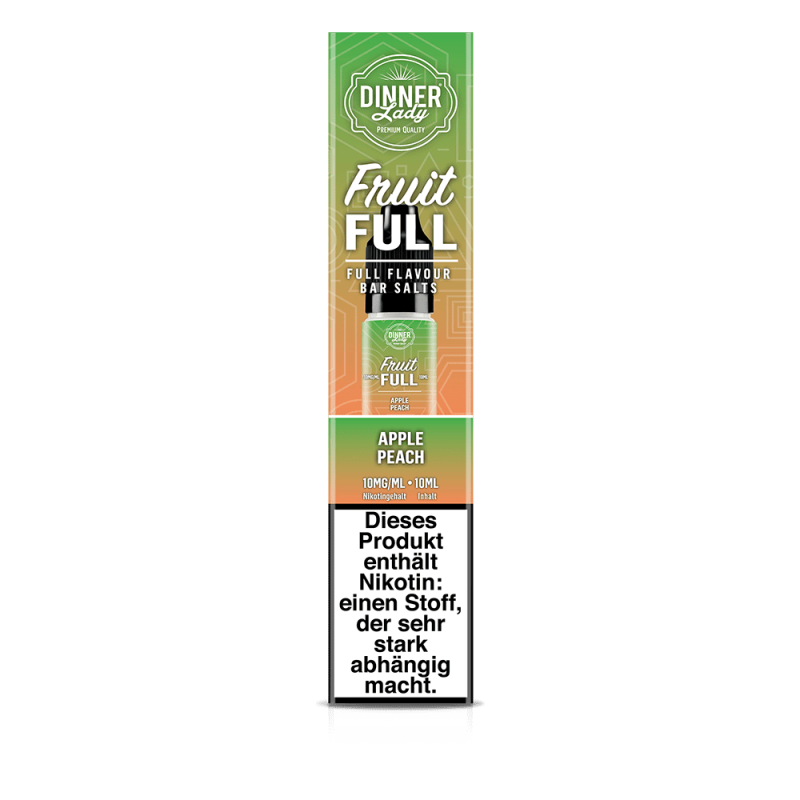 Liquid Apple Peach - Dinner Lady Fruit Full Nikotinsalz 10mg