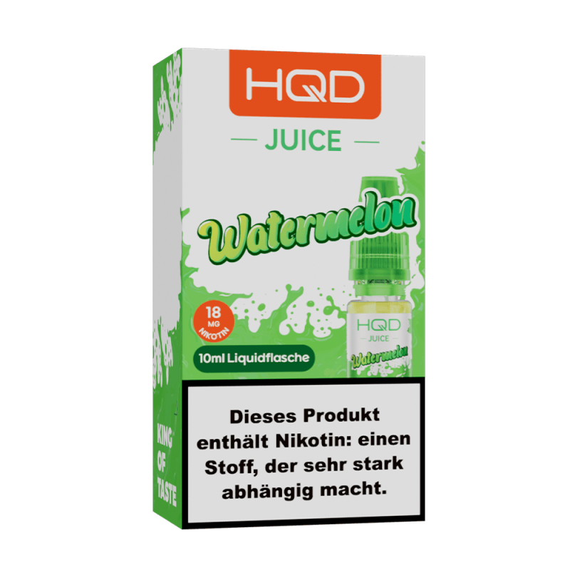 HQD Juice Nikotinsalz - Watermelon - 10ml Liquid 18mg