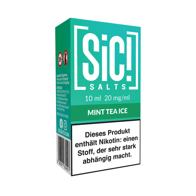 Liquid Mint Tea Ice - SIC Nikotinsalz 20mg