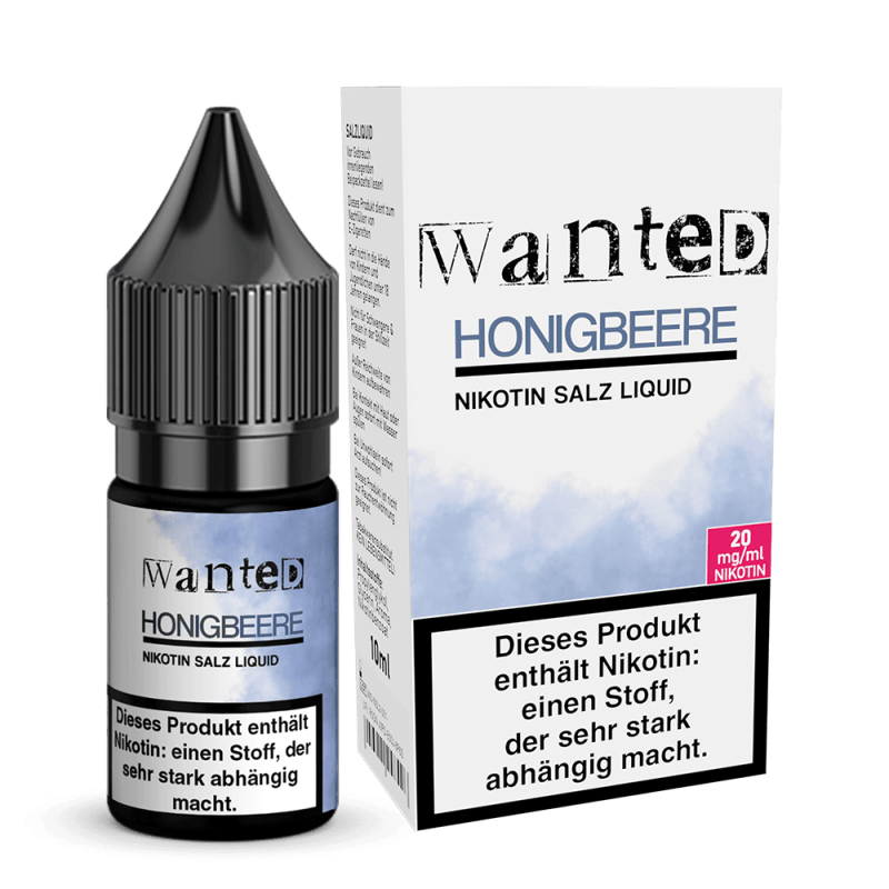 Wanted Nikotinsalz - Honigbeere - Overdosed 10ml Liquid 20mg
