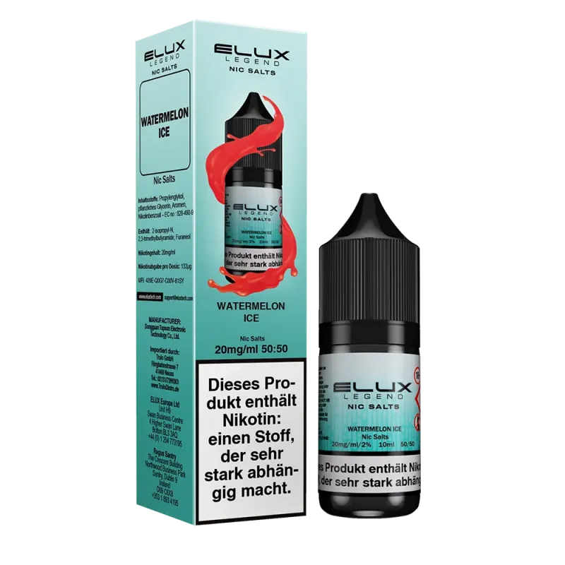 Liquid Watermelon Ice - Elux Nikotinsalz 20mg