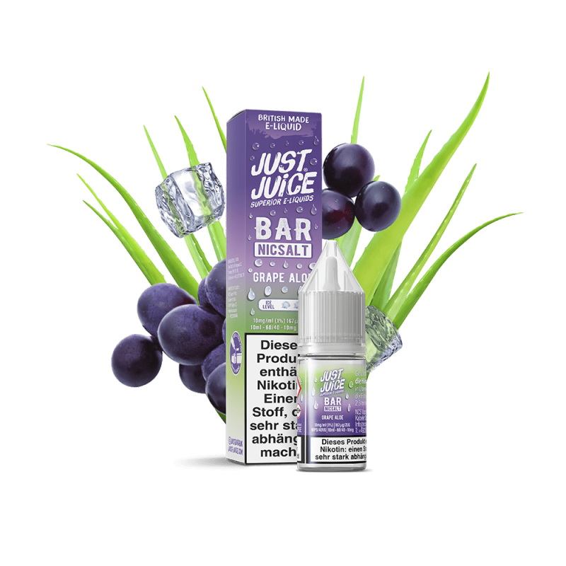 Liquid Grape Aloe - Just Juice Bar Nikotinsalz