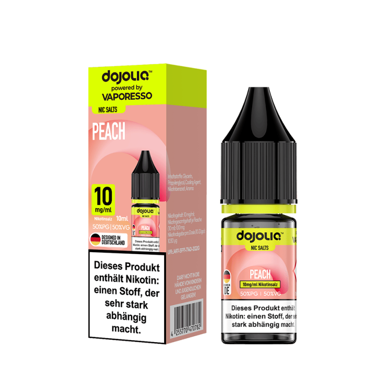 Dojoliq Nikotinsalz Peach Liquid