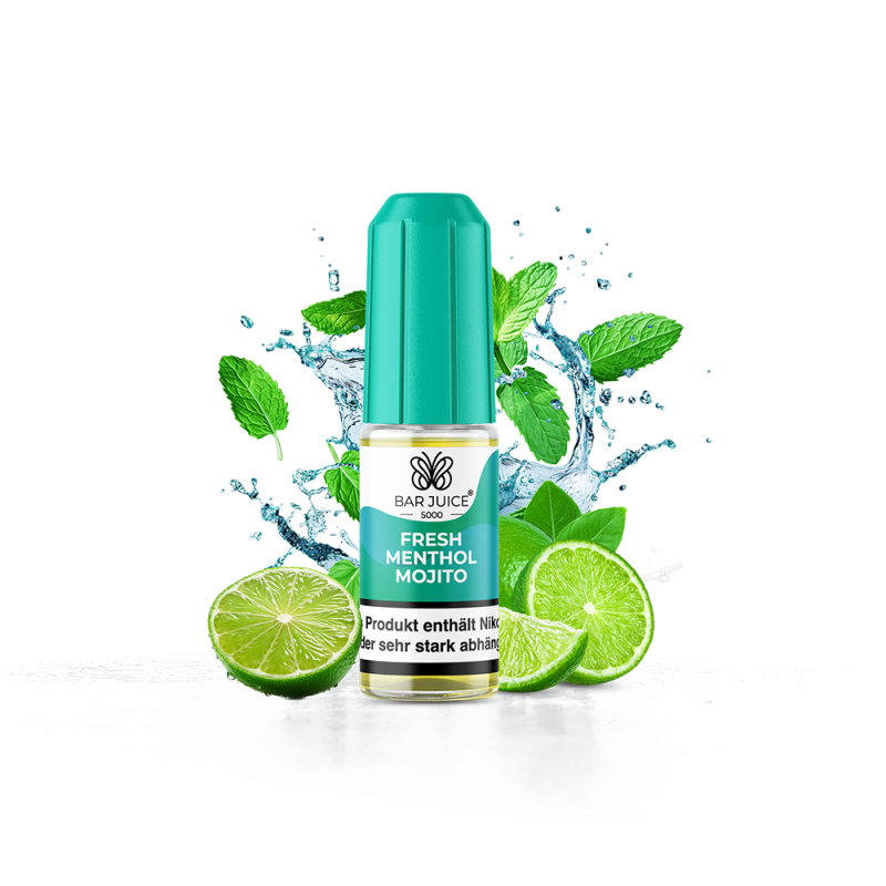 Bar Juice 5000 Nikotinsalz - Fresh Menthol Mojito - Liquid 20mg 10ml  C
