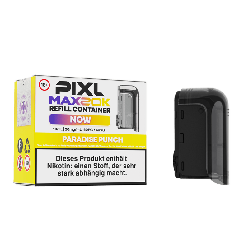 PIXL MAX 20K Paradise Punch Liquid-Pod 10 ml - 20 mg Nikotinsalz