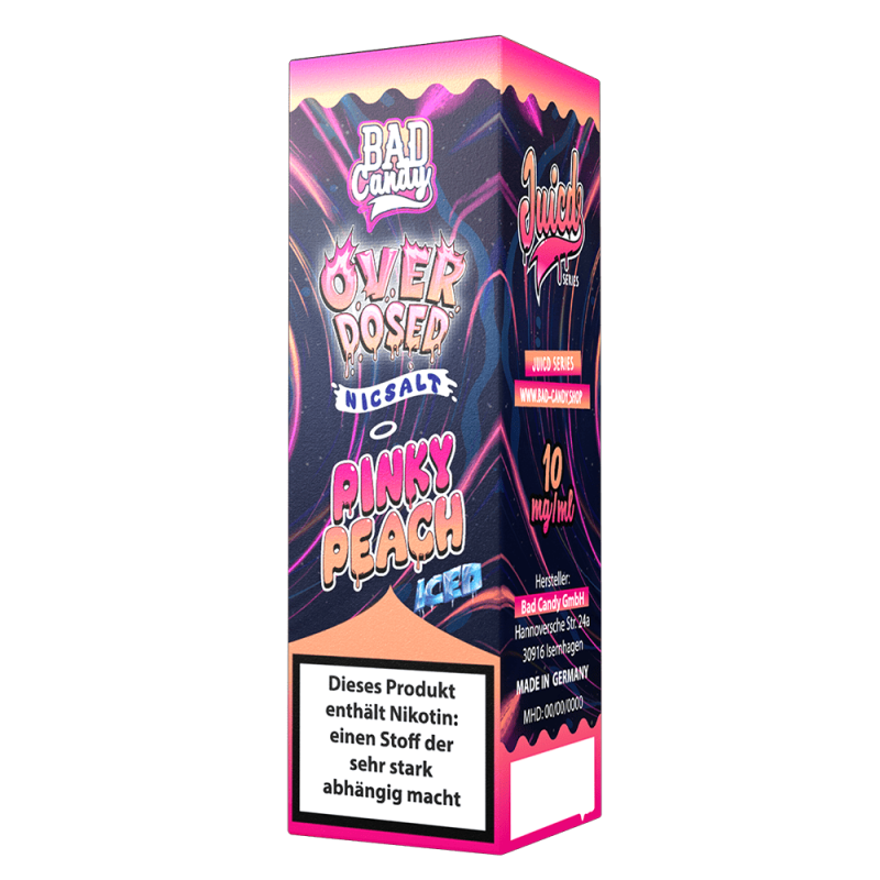Liquid Pinky Peach Iced - Bad Candy Nikotinsalz 20mg