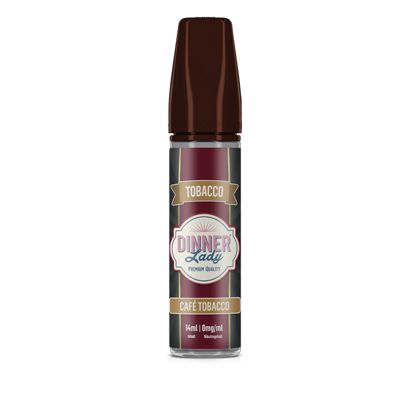 Dinner Lady Aroma Longfill - Cafe Tobacco - 14ml in 60ml Flasche