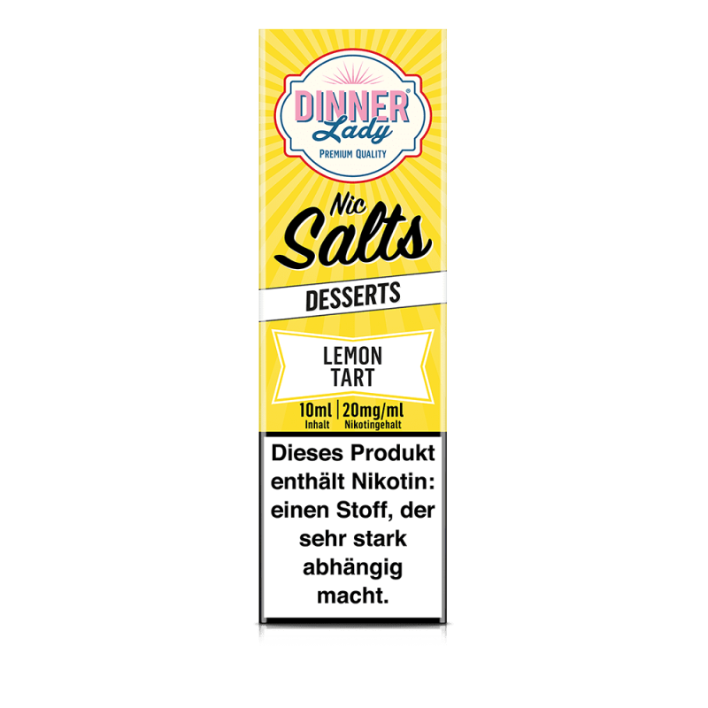 Liquid Lemon Tart - Dinner Lady Nikotinsalz