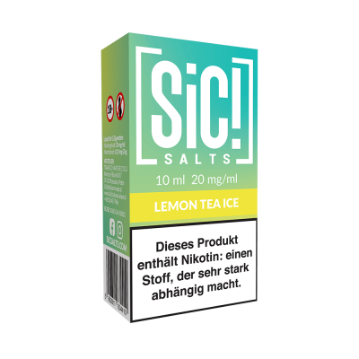 Liquid Lemon Tea Ice - SIC Nikotinsalz 20mg