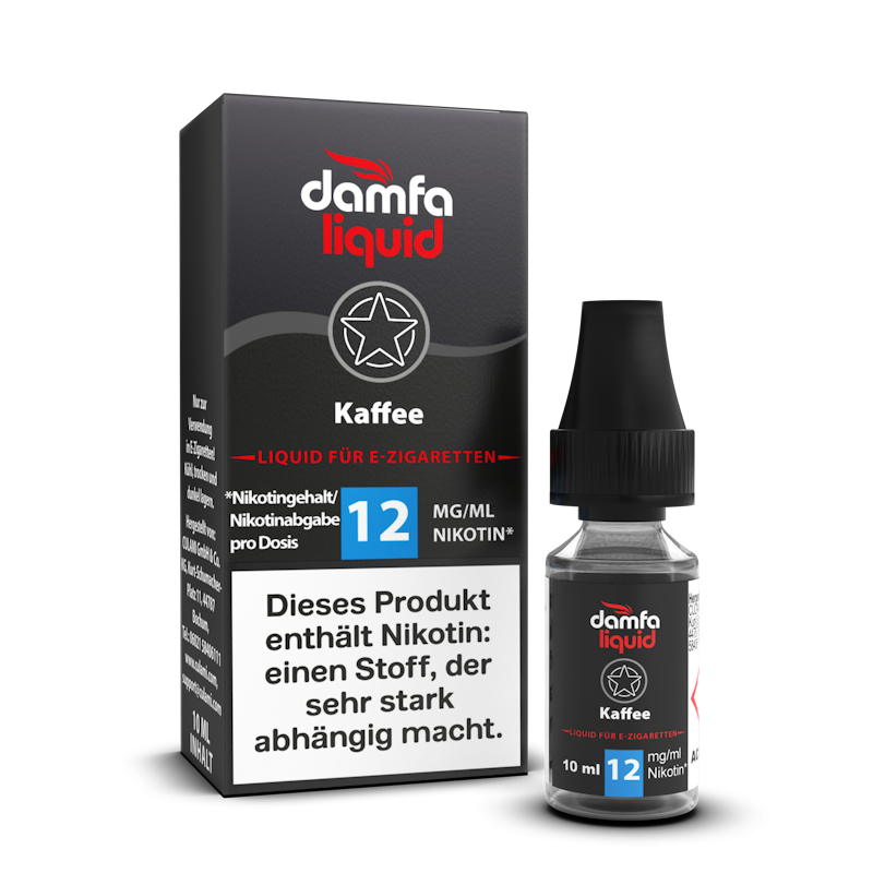 damfaliquid Liquid - Kaffee - 12mg