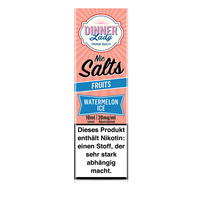 Liquid Watermelon Ice - Dinner Lady Nikotinsalz 20mg