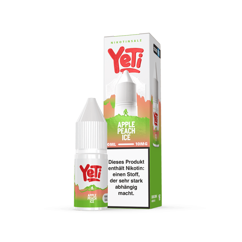 Yeti Summit Nikotinsalz - Apple Peach Ice - Overdosed 10mg