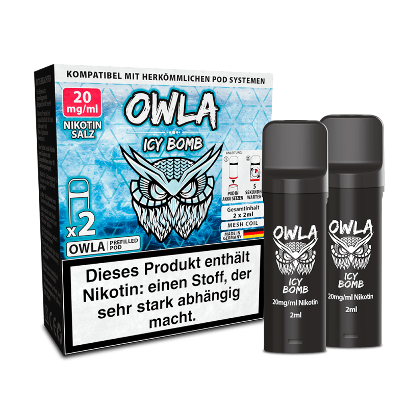 OWLA Pod - Icy Bomb - 20mg Nikotinsalz