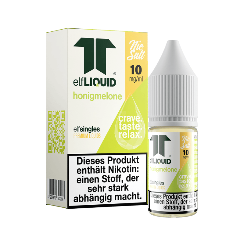 Elf-Liquid - Honigmelone - Nikotinsalz Liquid 10mg