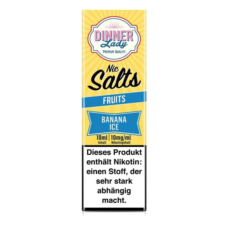 Liquid Banana Ice - Dinner Lady Nikotinsalz 10mg