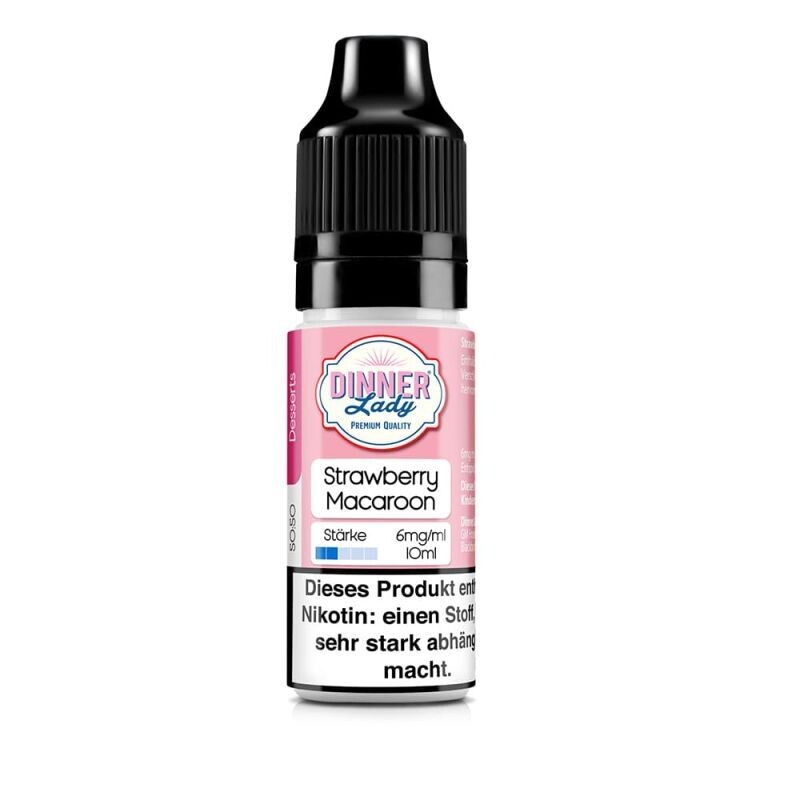 Liquid Strawberry Macaroon - Dinner Lady 6mg
